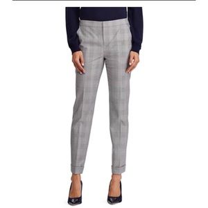 Ralph Lauren straight wool blend dress pants